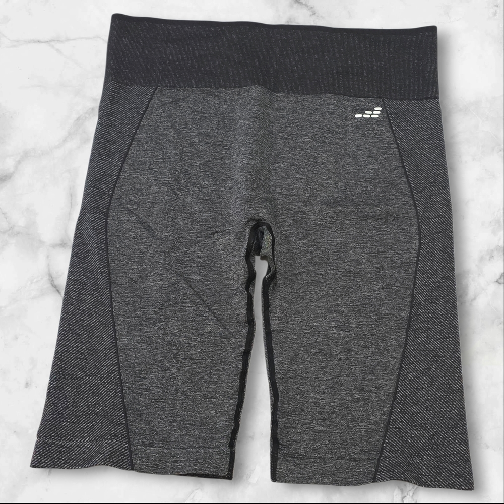 BCG Gray and Black Plus Size Athletic Casual Shorts Size 2XL B54